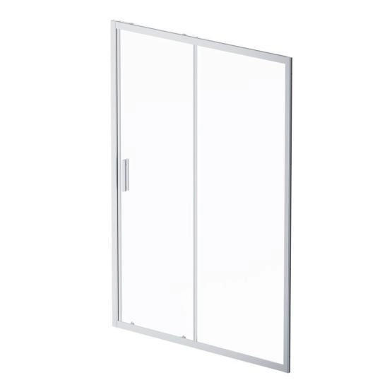 Дверь душевая в нишу AM.PM Gem W90G-140-1-195MT прозрачное, профиль хром матовый