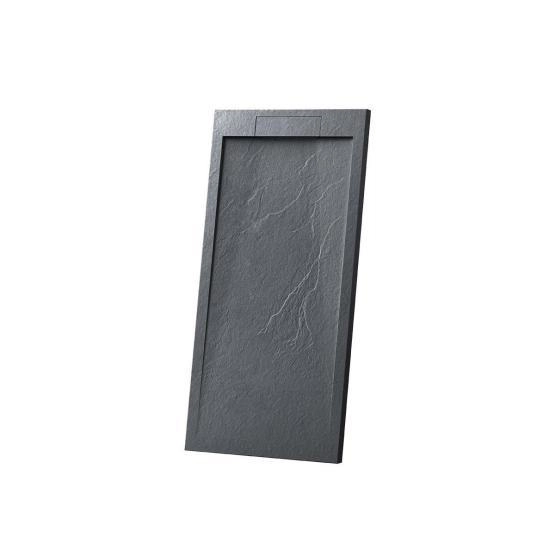 Поддон для душа Vincea из искусственного камня VST-4SRL8012A,1200*800*25, антрацит