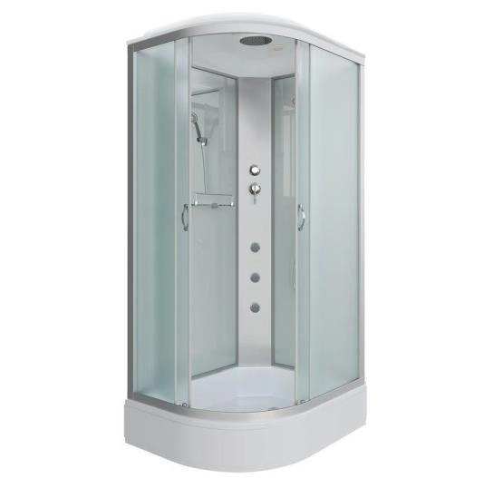 Душевая кабина Niagara NG-33974-14RG 900х700х2150 средний поддон  26см стекло матовое