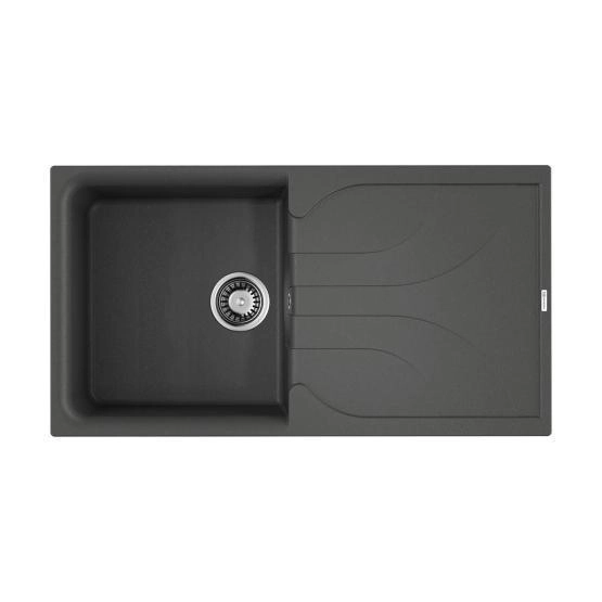 Кухонная мойка Omoikiri Yasugata 100-PL Tetogranit/платина 4993851