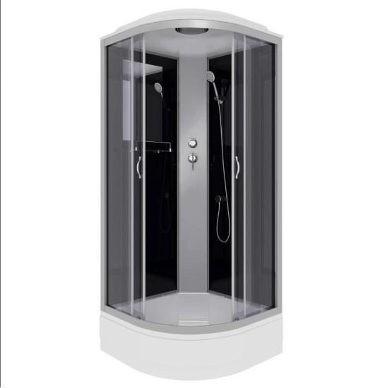 Душевая кабина Niagara Classic NG-3501-14 (900х900х2150) низкий поддон(26см) стекло ТОНИРОВАННОЕ