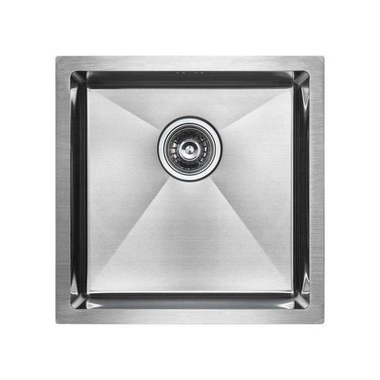 Кухонная мойка Paulmark GERBERG PM214444-BS 440х440мм брашированная нерж. сталь