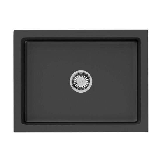 Кухонная мойка Omoikiri Mikura 61-BL Natceramic/черный 4997069