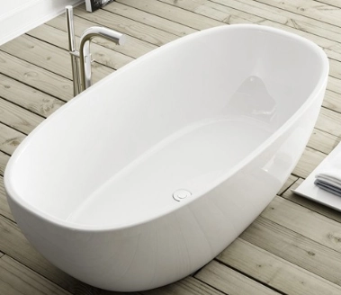 Victoria+Albert Barcelona ванна 1785х854х552 мм, отдельностоящая, из материала Quarrycast, цвет белый