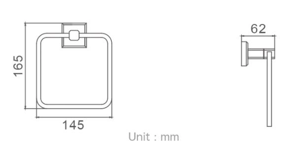 Полотенцедержатель Gappo G3804