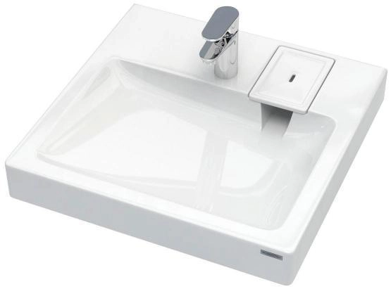 Раковина над стиральной машиной Paulmark BERG 710431, белая, 60х50, с комплектом