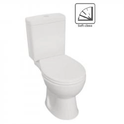 Унитаз Norm Nord 9845B099-7202 сиденье дюропласт/микролифт, 3/6 л,универсальный выпуск