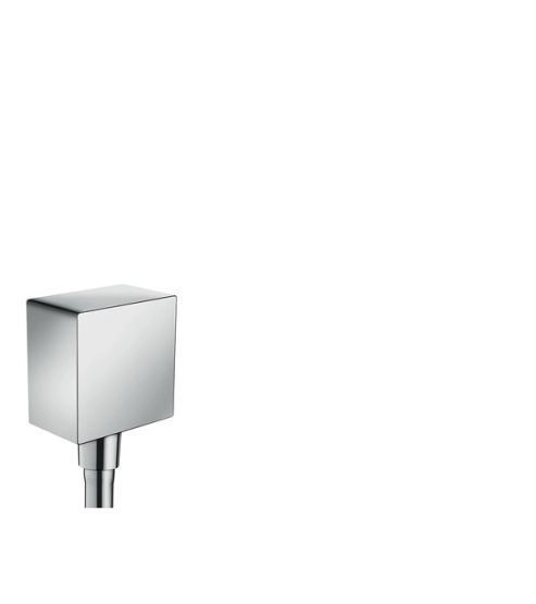 Шланговое подсоединение Hansgrohe Fixfit Square 26455000 с защитой обратного тока , без шарнира