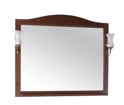 Зеркало ASB-Woodline Салерно 80 антикварный орех