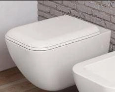 Cielo Shui Comfort унитаз 375х550х375 мм, подвесной, открытый смывной край, в комплекте крепление, цвет Talco