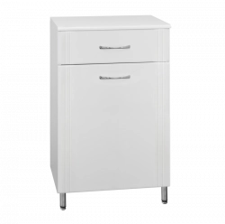 Комод для ванной Style Line Эко Стандарт 60 с корзиной напольный с ящиком