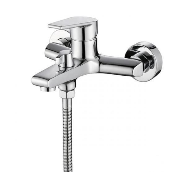 Смеситель для ванны KAISER ECO (22) с душем  хром