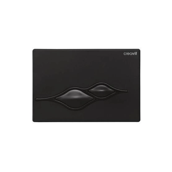 Кнопка для инсталляции CREAVIT UFO черная глянец GP1002.02