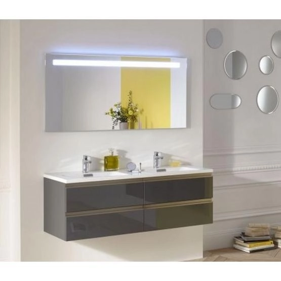 Тумба под раковину Jacob Delafon VOX EB2020-RA-442 140 см цвет серый антрацит лак