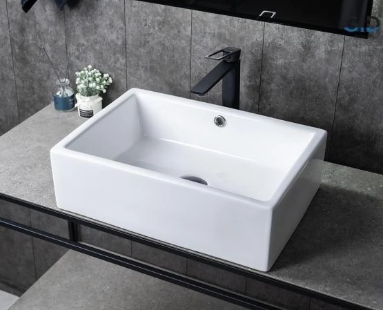 Раковина Gid N9129 51x36 на столешницу белая