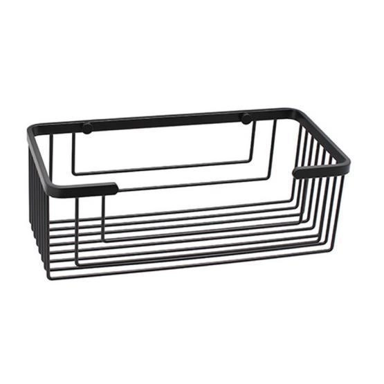 Полка Wasserkraft K-711BLACK металлическая прямая