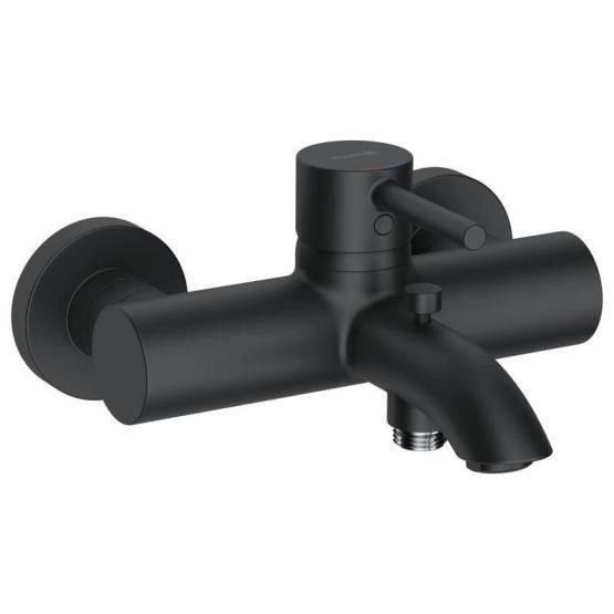 Смеситель KLUDI BOZZ BLACK 386913976 для ванны черный матовый