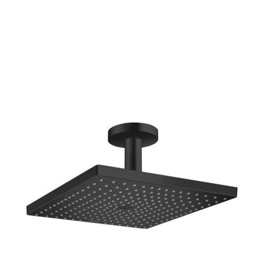 Hansgrohe 26250670 Raindance E Верхний душ 300х300 мм, 1 режим, с потол. кроншт.100 мм, черный матовый