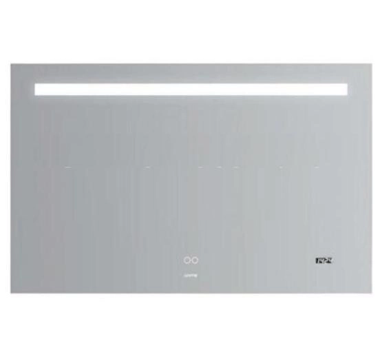 Зеркало Gappo G604-11 с подсветкой ,часами и подогревом 1100*700