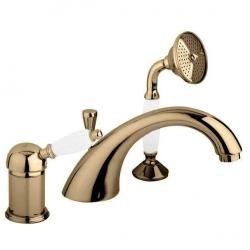 Смеситель CEZARES ELITE-BVDM-02-Bi на борт ванны,бронза
