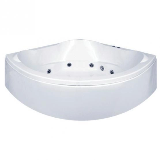 Ванна Bas Ривьера 161x161 с гидромассажным оборудованием FLAT