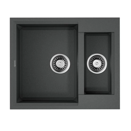 Кухонная мойка Omoikiri Sakaime 60-2-PL Tetogranit/платина 4993915