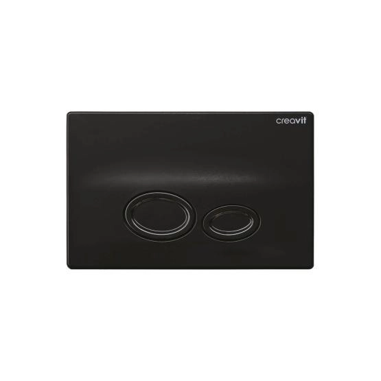 Кнопка для инсталляции CREAVIT DROP черная глянец GP2002.02