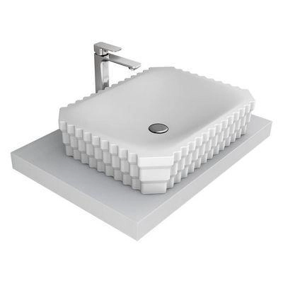 Раковина Bien SHINE SHLG06101FD0W3000 610х465х140 на столешницу