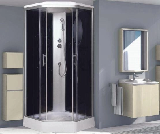 Душевая кабина Niagara Ultra NG-2506-01 (900х900х2200) низкий поддон(16см) стекло ТОНИРОВАННОЕ