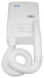 Фен настенный со шлангом G-teq 8721 11.03 белый