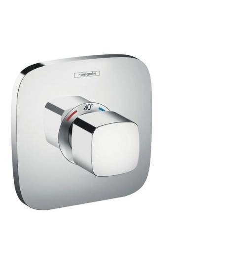 Термостат Hansgrohe Ecostat E Highflow 15706000, 59 л/мин, наружная часть, для 01800180, хром