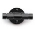 Bertocci Officina 01 крючок 88x57 мм, двойной, цвет черный матовый