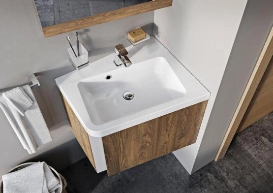 Тумба под умывальник Ravak SD 10° 650 R тёмный орех