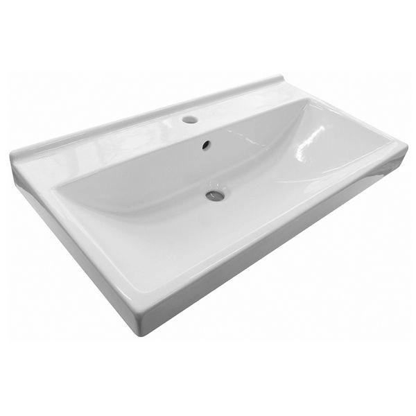 Тумба с раковиной Comforty Осло-80 бетон светлый