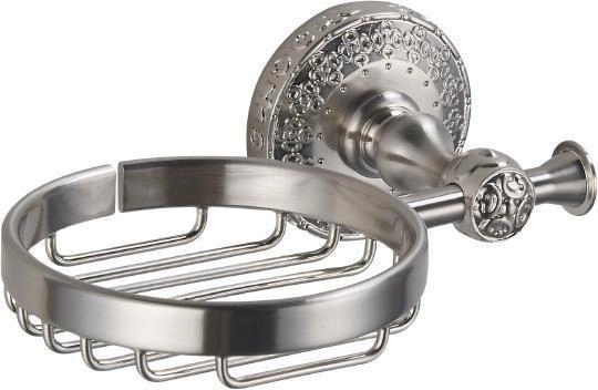 Мыльница решетчатая Zorg Antic (AZR 05 SL) серебро