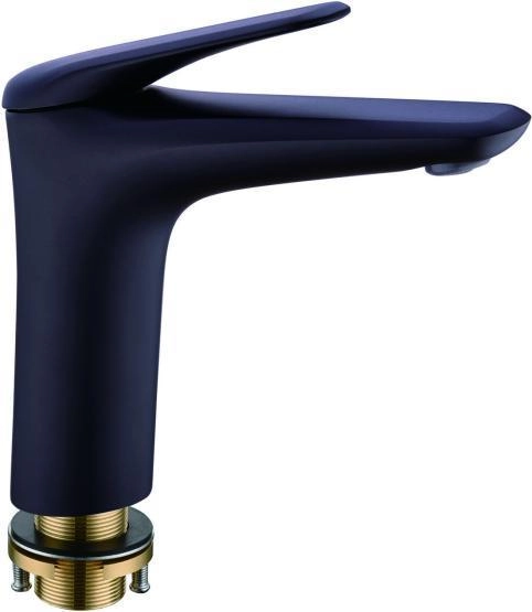 Смеситель для умывальника RUSH Nevis черный (NE1735-12black)