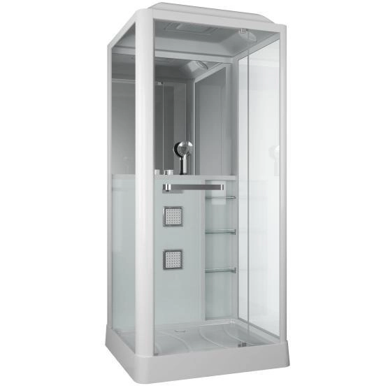 Душевая кабина GROSSMAN GR126 (90x100x225) гидромассажная с радио