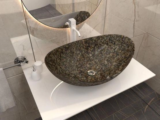 Раковина накладная Marko Ореол 578мм*380мм*160мм