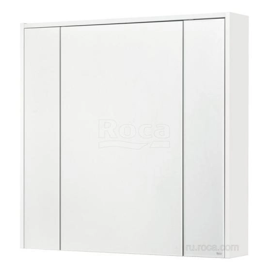 Зеркальный шкаф Roca Ronda 80 белый матовый/бетон ZRU9303009