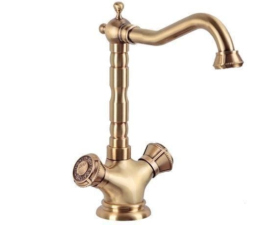 Смеситель на раковину Bronze de Luxe ROYAL (10105/1) бронза