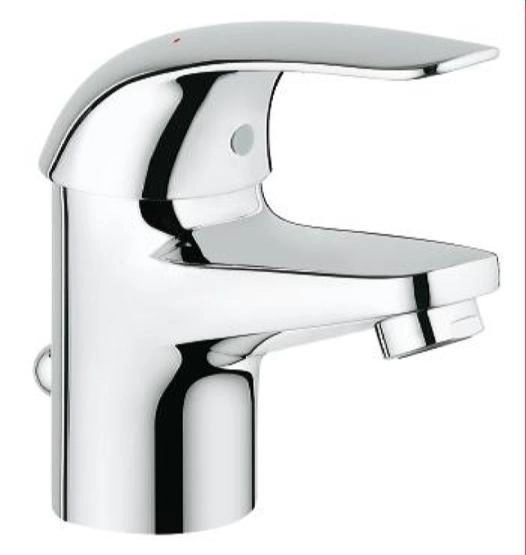 Смеситель Grohe Euroeco 23262000 для раковины со сливной гарнитур
