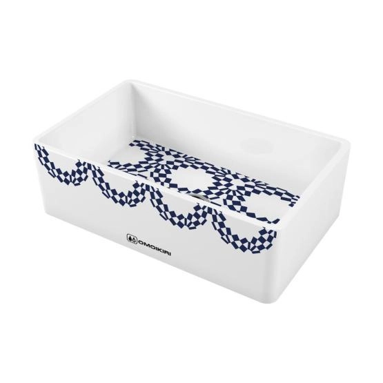 Кухонная мойка Omoikiri Mikura 76-Tokyo 2 Natceramic/white 4993173