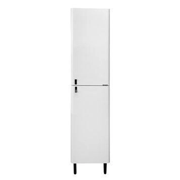 Шкаф-колонна Comforty Сорренто-40 светло-серая