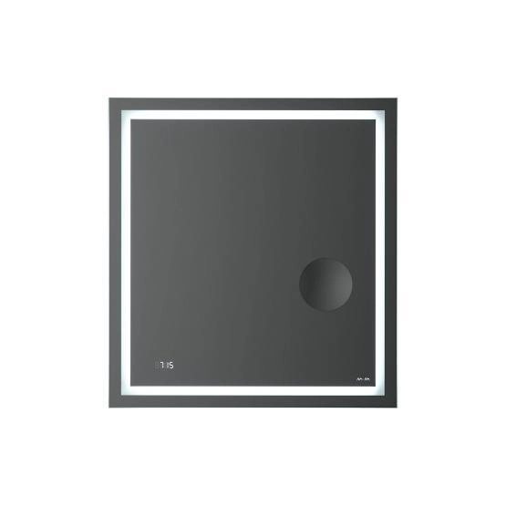 Зеркало AM.PM GEM 65 см Led-подсветка, часами и косметическим зеркалом, M91AMOX0653WG