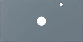 Столешница для раковины Aquanet Арт 90 мисти грин МДФ