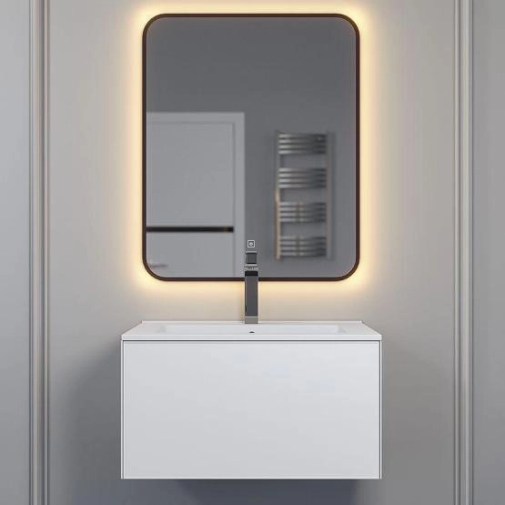 Тумба под раковину для ванной Uperwood Parma Premium подвесная 65 см, белая