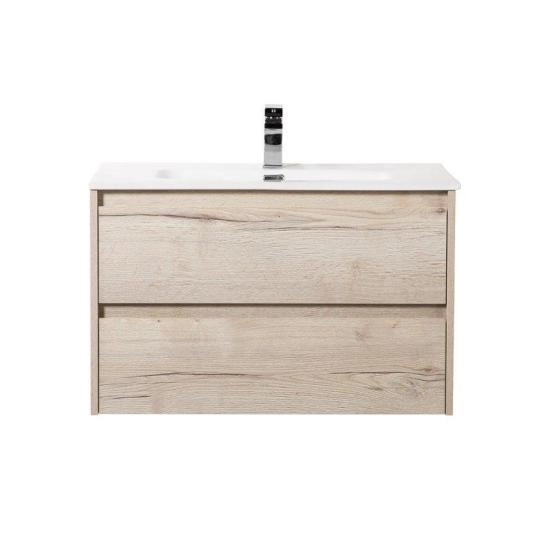 Тумба под раковину Belbagno KRAFT Rovere Galifax Bianco подвесная KRAFT-800-2C-SO-RGB