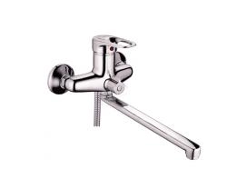 Смеситель Potato Р2225 для ванны универсальный, хром