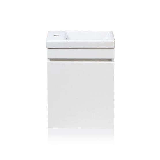 Тумба подвесная Style Line El Fante Compact, Como 40, Люкс белый