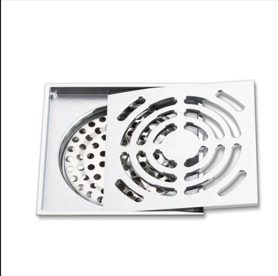 Душевой трап Gappo G81052 хром 100x100мм